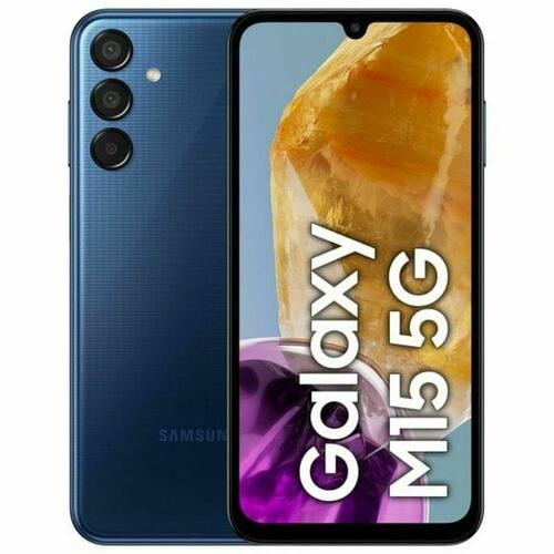 Smartphone Samsung 6,1" 4 GB RAM 128 GB Blå Mørkeblå