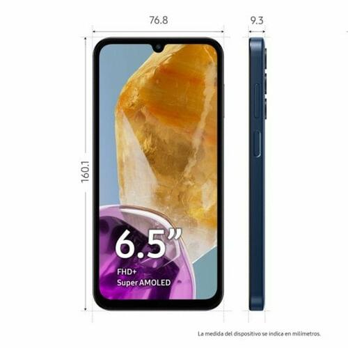 Smartphone Samsung 6,1" 4 GB RAM 128 GB Blå Mørkeblå
