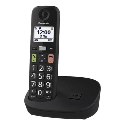 Trådløs telefon Panasonic KX-TGU112EXB Sort