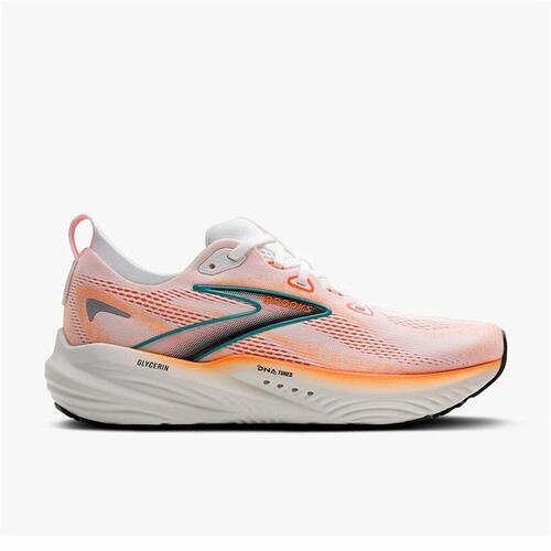Løbesko til voksne Brooks Glycerin 22 Hvid 45