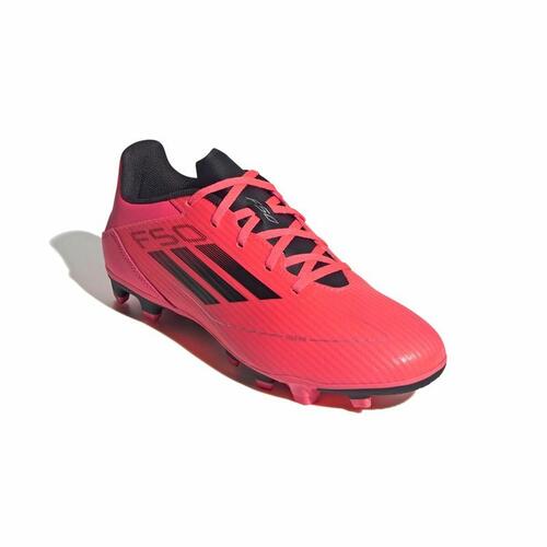 Adidas F50 Club FxG fodboldstøvler til voksne - Rød/Pink (43 1/3)