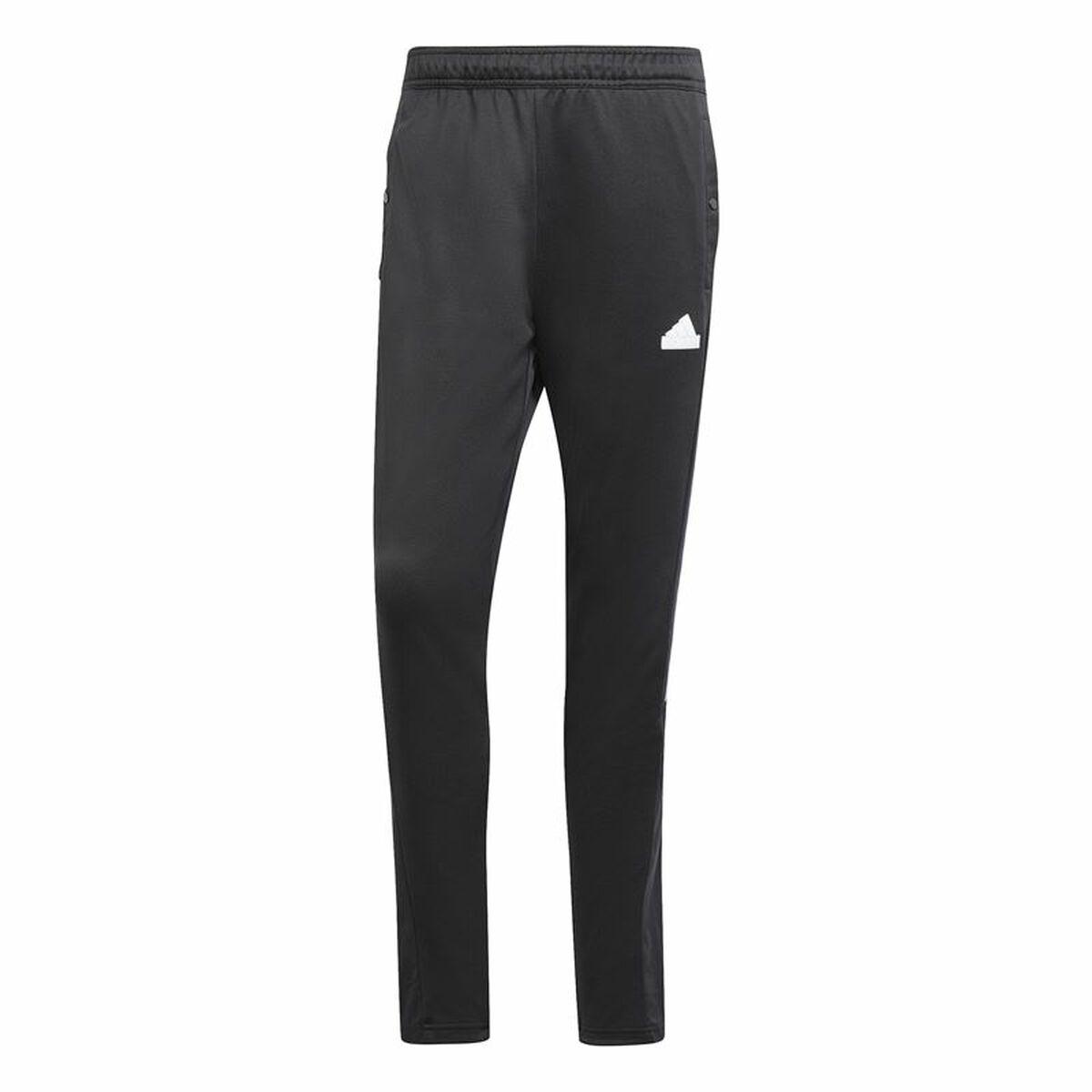 Adidas Tiro Q1 lange joggingbukser - Sort (Herre L)