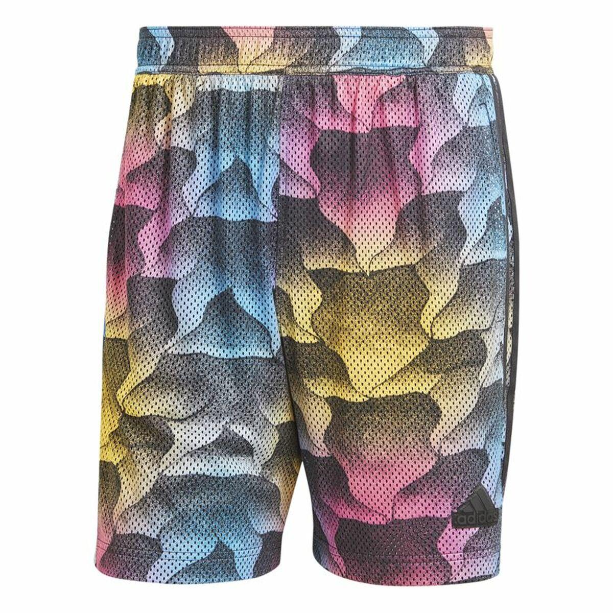 Sport Shorts Adidas Tiro Aop Blå Sort M