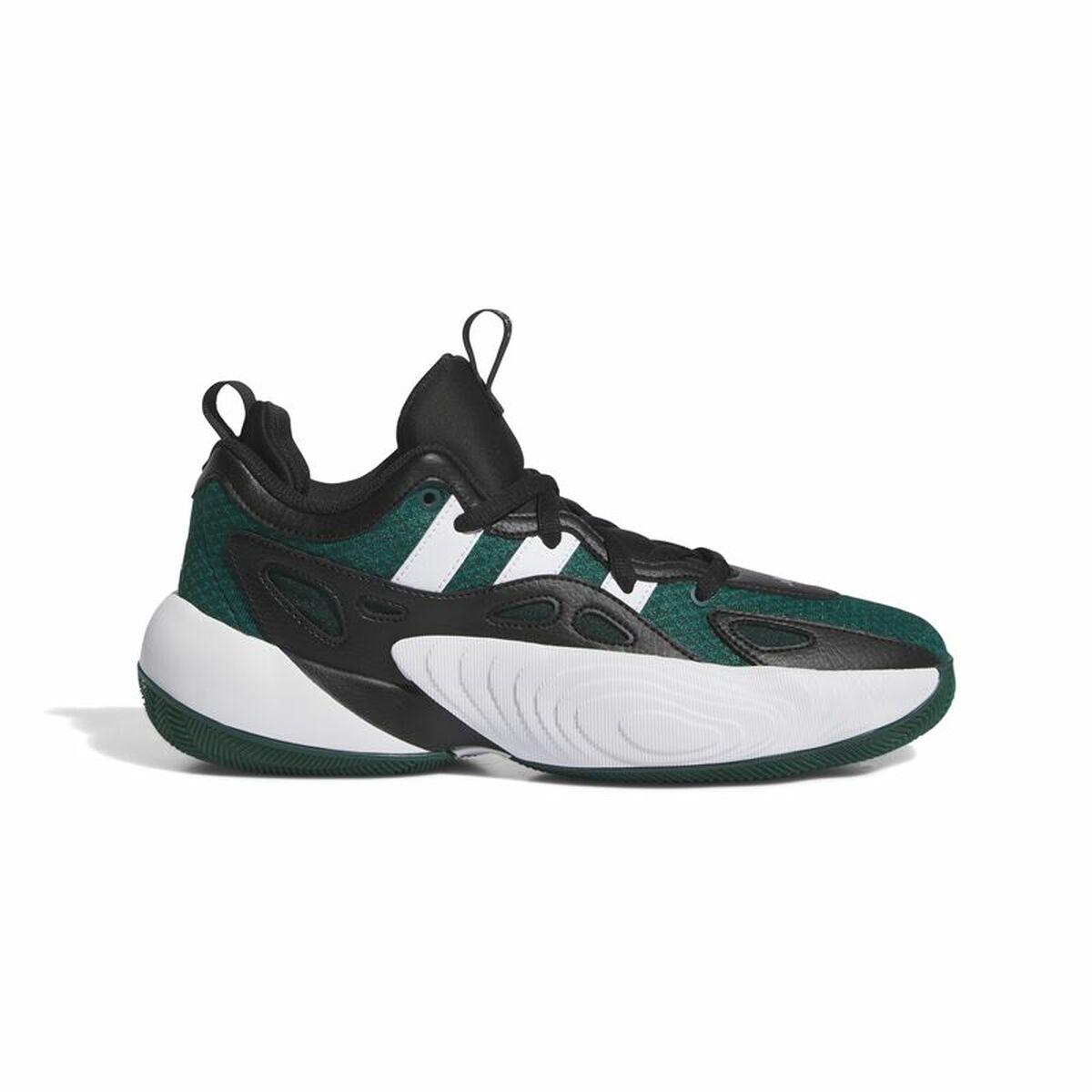 Adidas Trae Unlimited basketballsko til voksne - str. 44 (grøn)