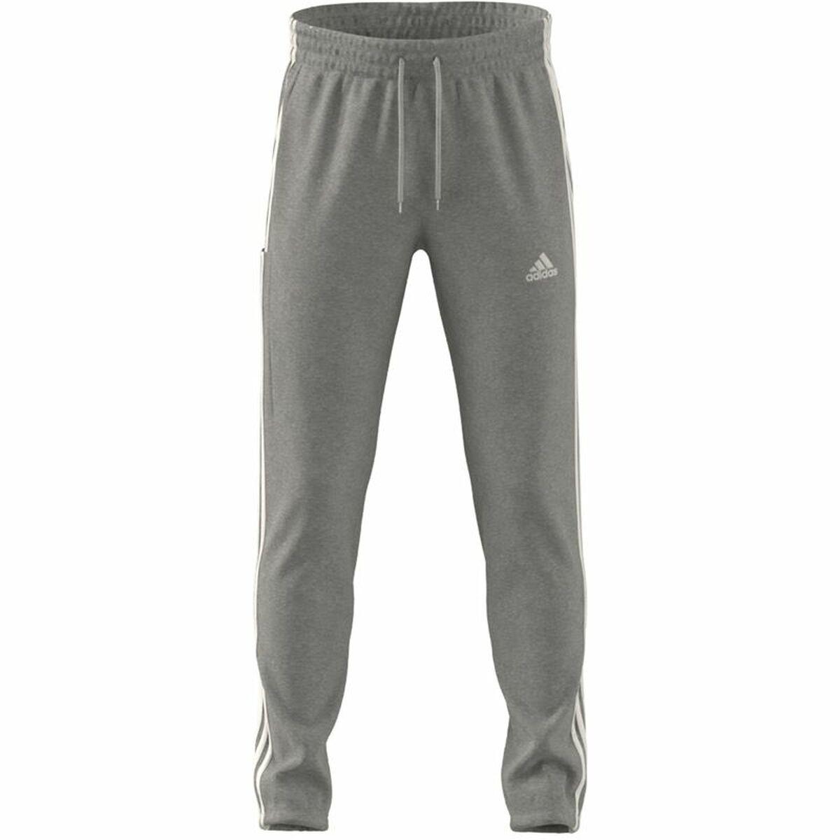 Adidas 3S Ft Te lange joggingbukser - grå, herre, XL