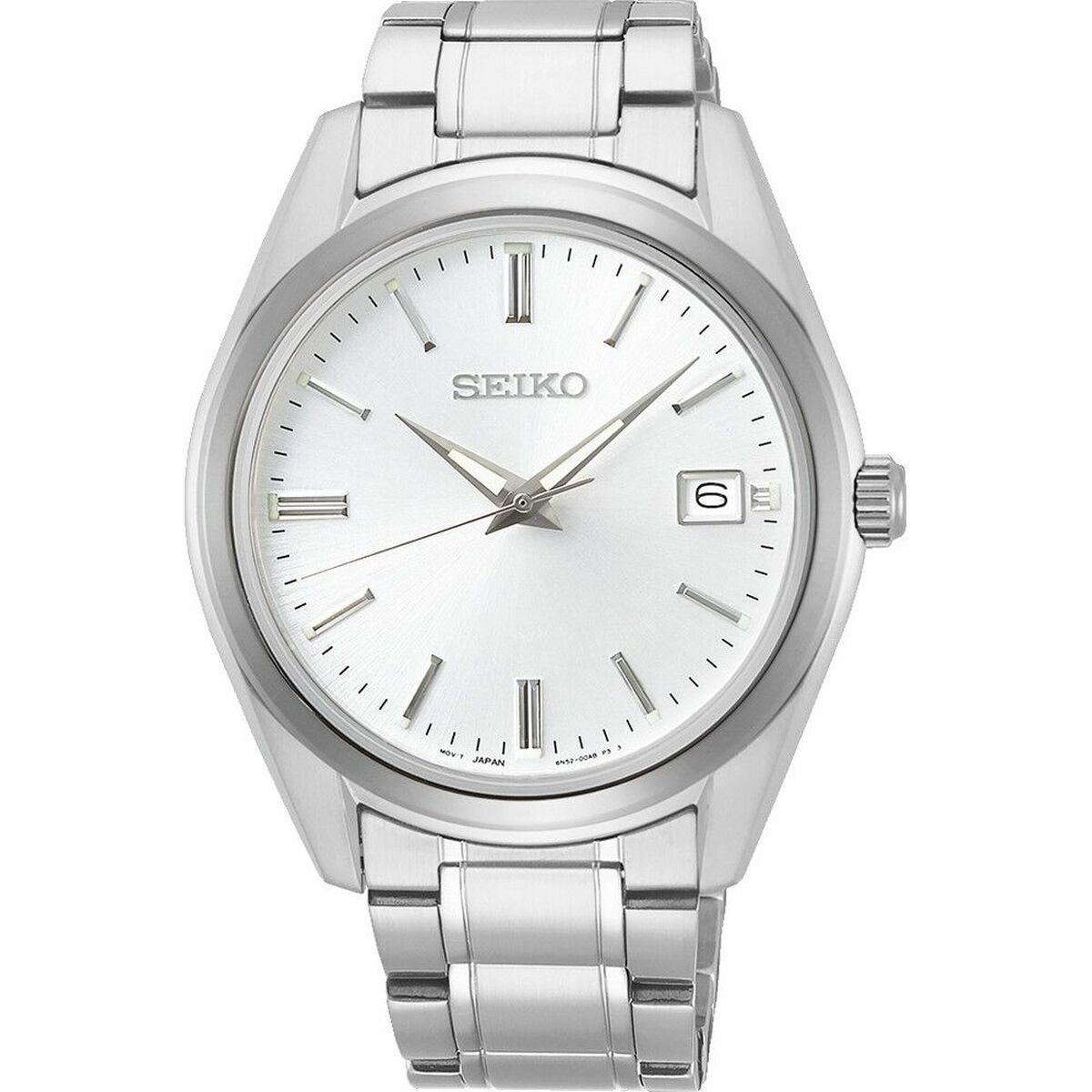 Herreur Seiko SUR307P1 sølvfarvet kvarts (Ø 40 mm)