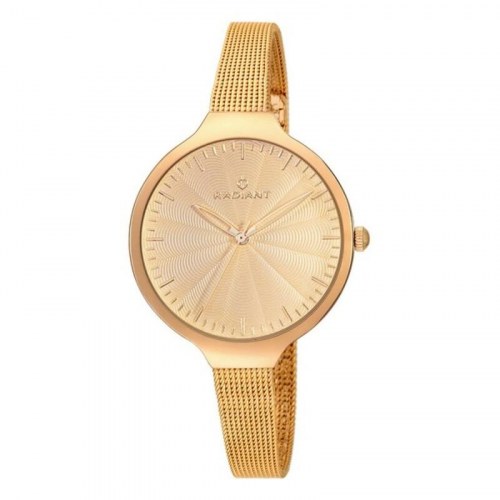 Radiant dameur i guld - elegant armbåndsur til kvinder