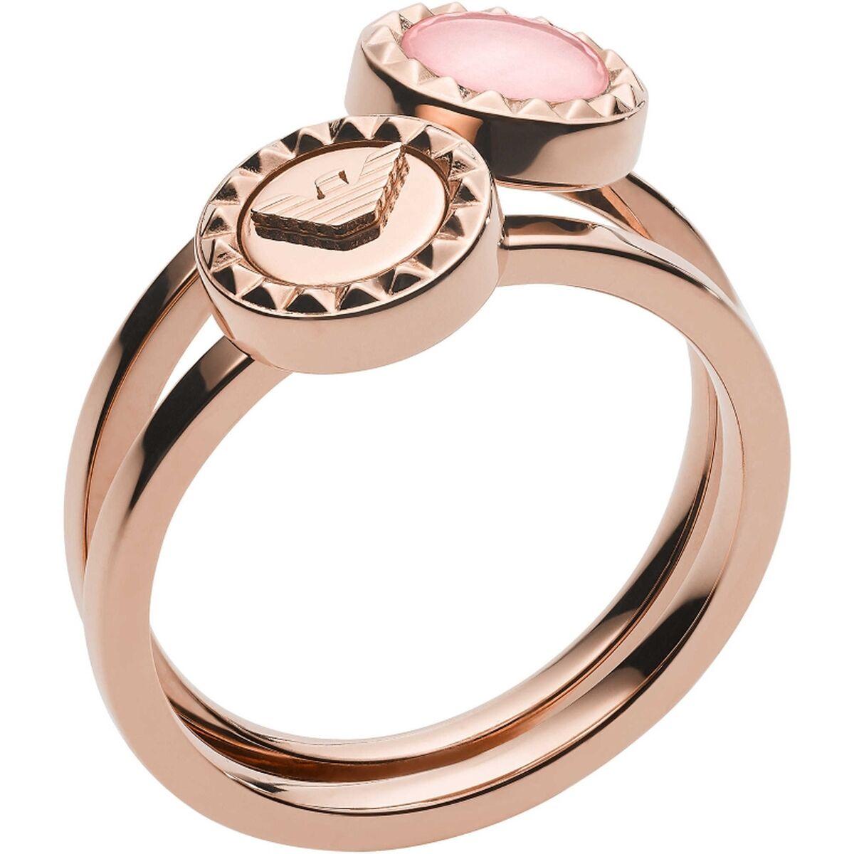 Emporio Armani ring til kvinder - rosenguld (EGS2694221505)