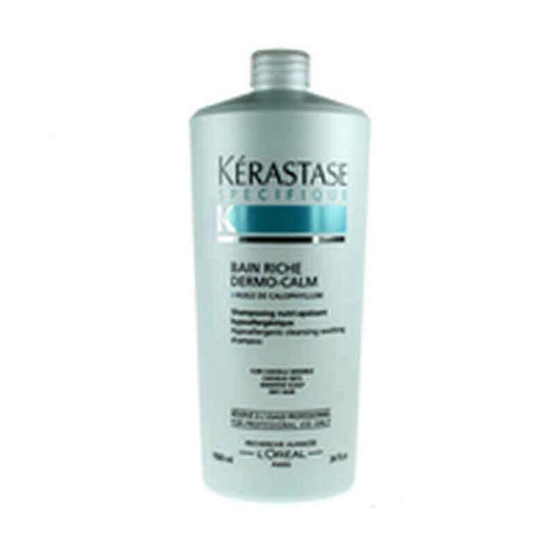 Hårbeskyttende shampoo Dermo-Calm Kerastase Specifique Bain Riche Dermo-Calm 1000ml (1000 ml) (1000 ml)