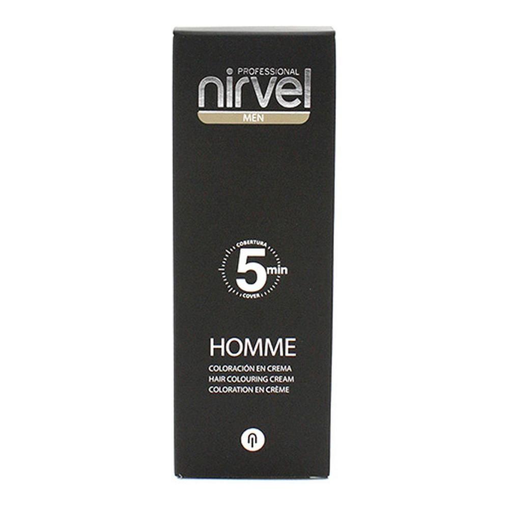 Farve uden Ammoniak Men 5 Minutes Nirvel Men 5 Brun (30 ml)