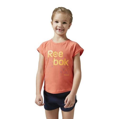 Sportstøj til Børn Reebok G ES SS Orange 4 år
