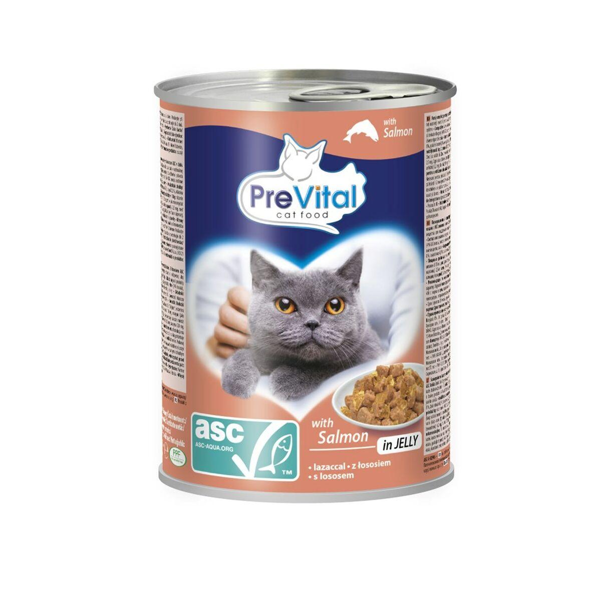 Kattemad Prevital Laksefarvet 415 g