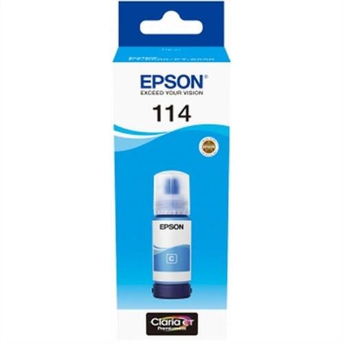 Blæk til genopfyldningspatroner Epson Ecotank 114 70 ml Sort