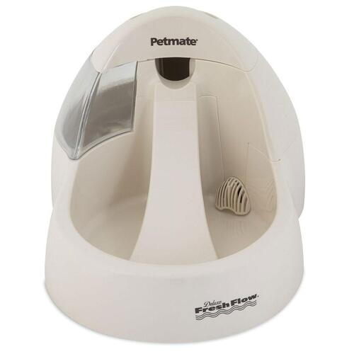 Drikkevandsfontæne til kæledyr Pet Mate Deluxe Fresh Flow Cream Beige Plastik 3 L
