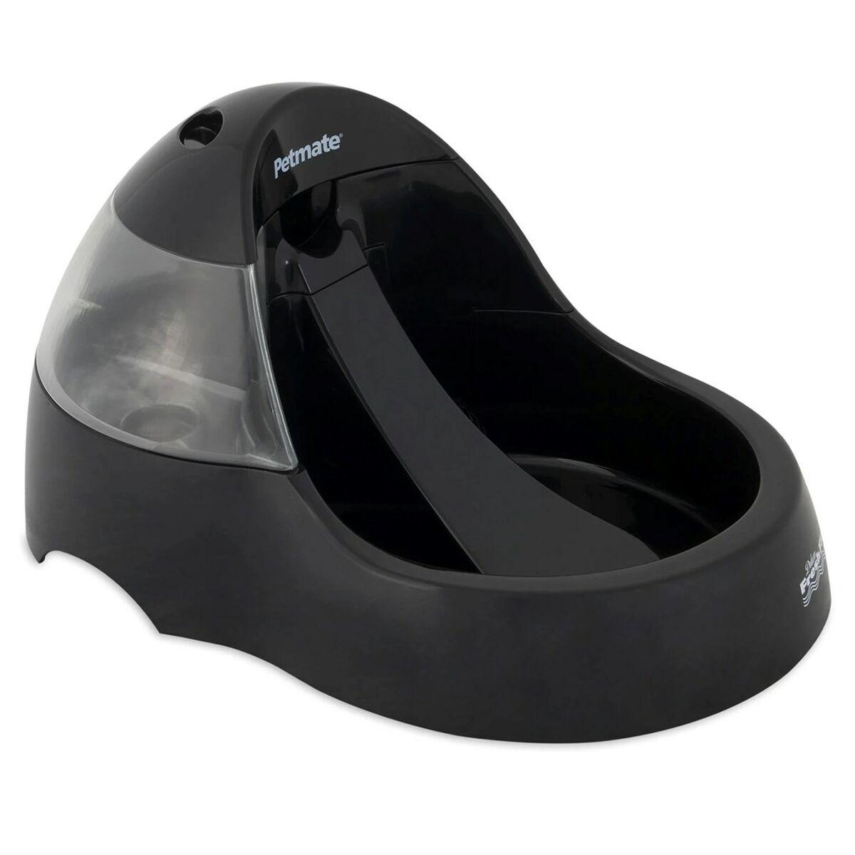 Drikkevandsfontæne til kæledyr Pet Mate Deluxe Fresh Flow Black Sort Plastik 3 L