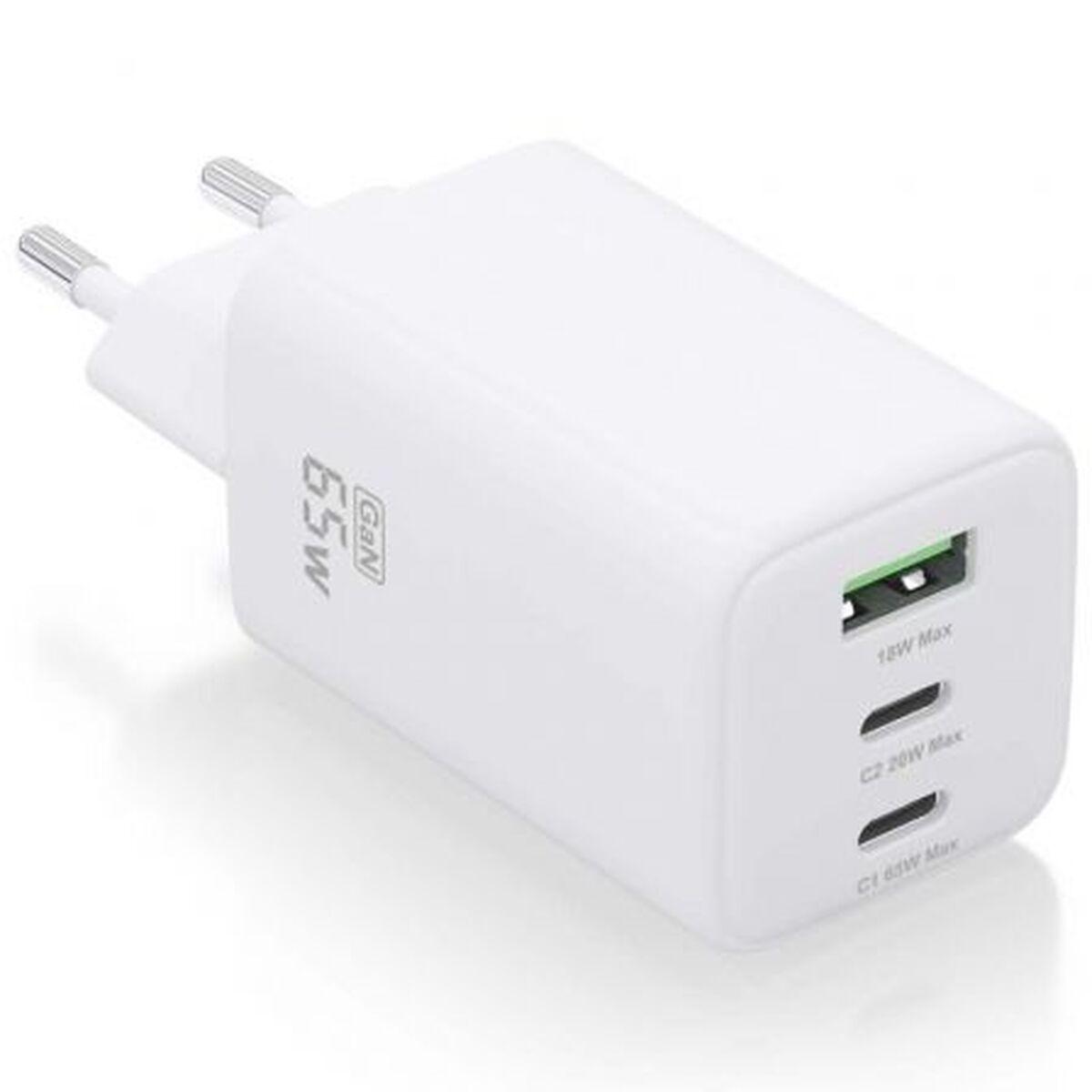 Vægoplader Aisens ASCH-65W3P041-W Hvid 65 W