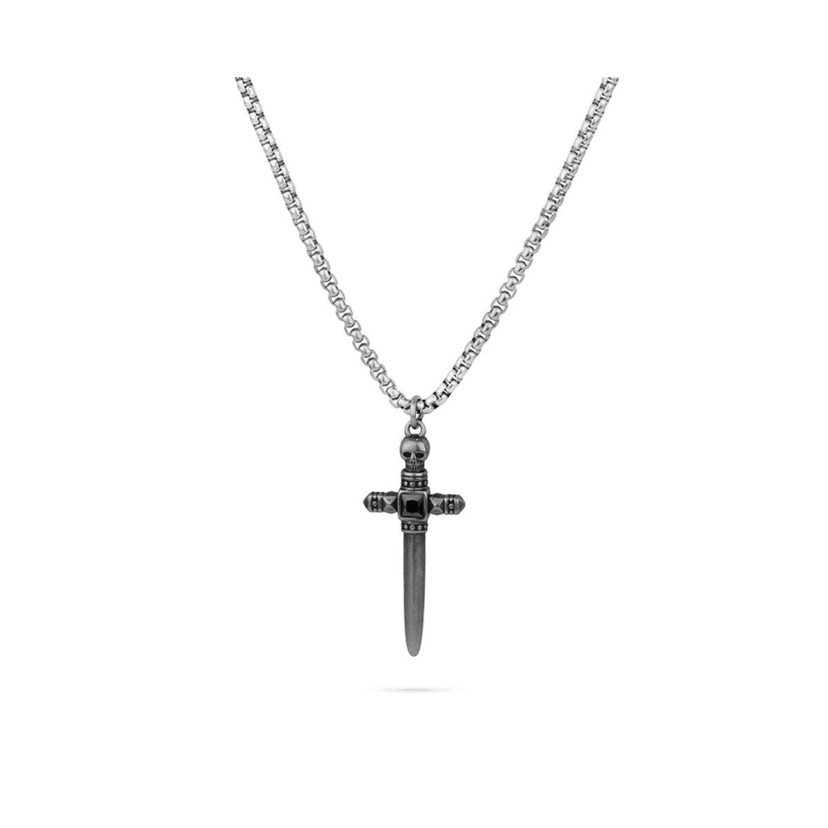 Radiant vedhæng til mænd - sølvfarvet RH000187