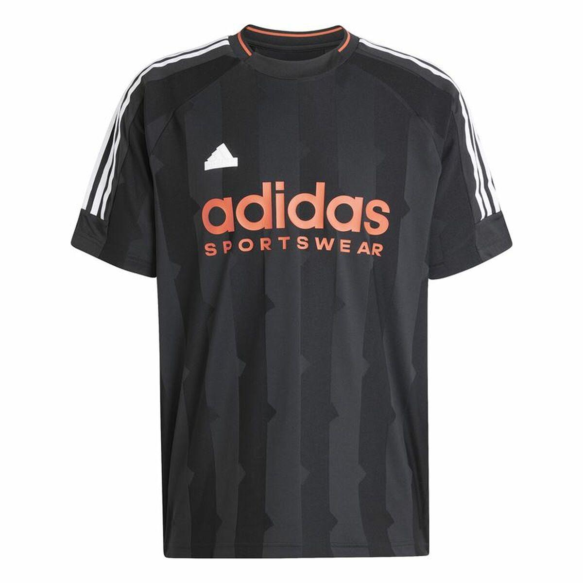 Adidas House Of Tiro Jacquard T-shirt til mænd, sort (M)