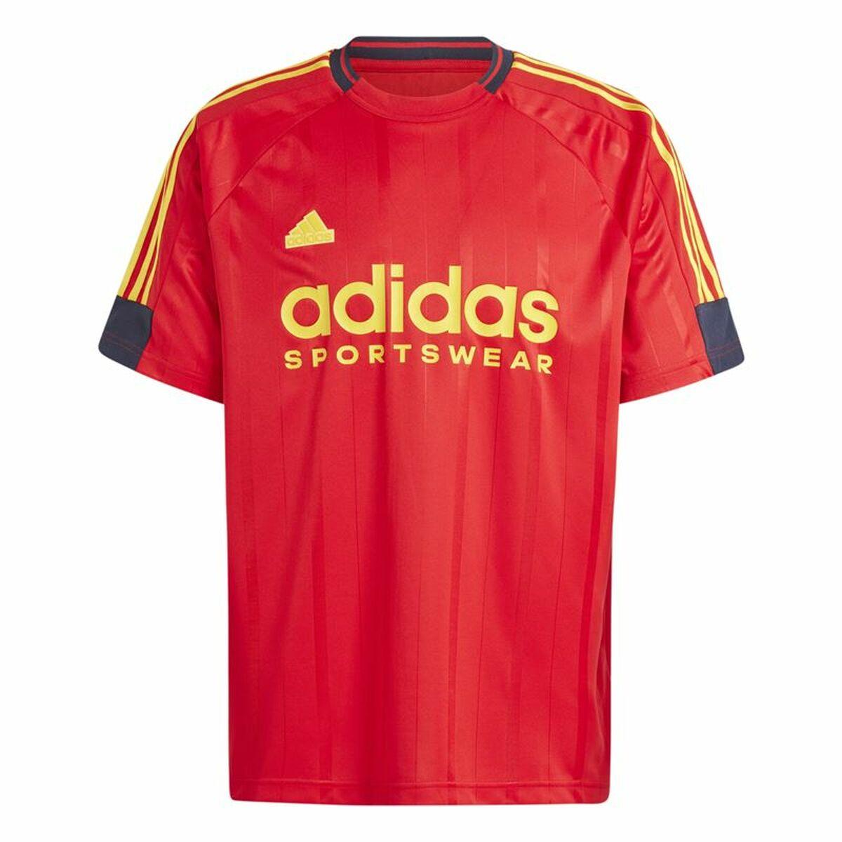 Adidas Tiro Nations Pack T-shirt til mænd, kortærmet, rød - S