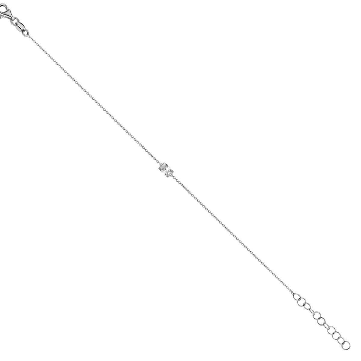 New Bling armbånd til kvinder 9NB-0607 - sølvfarvet