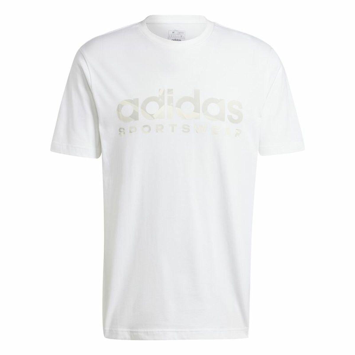 Adidas House of Tiro Summer Linear Graphic T-shirt, hvid - XL (herre)