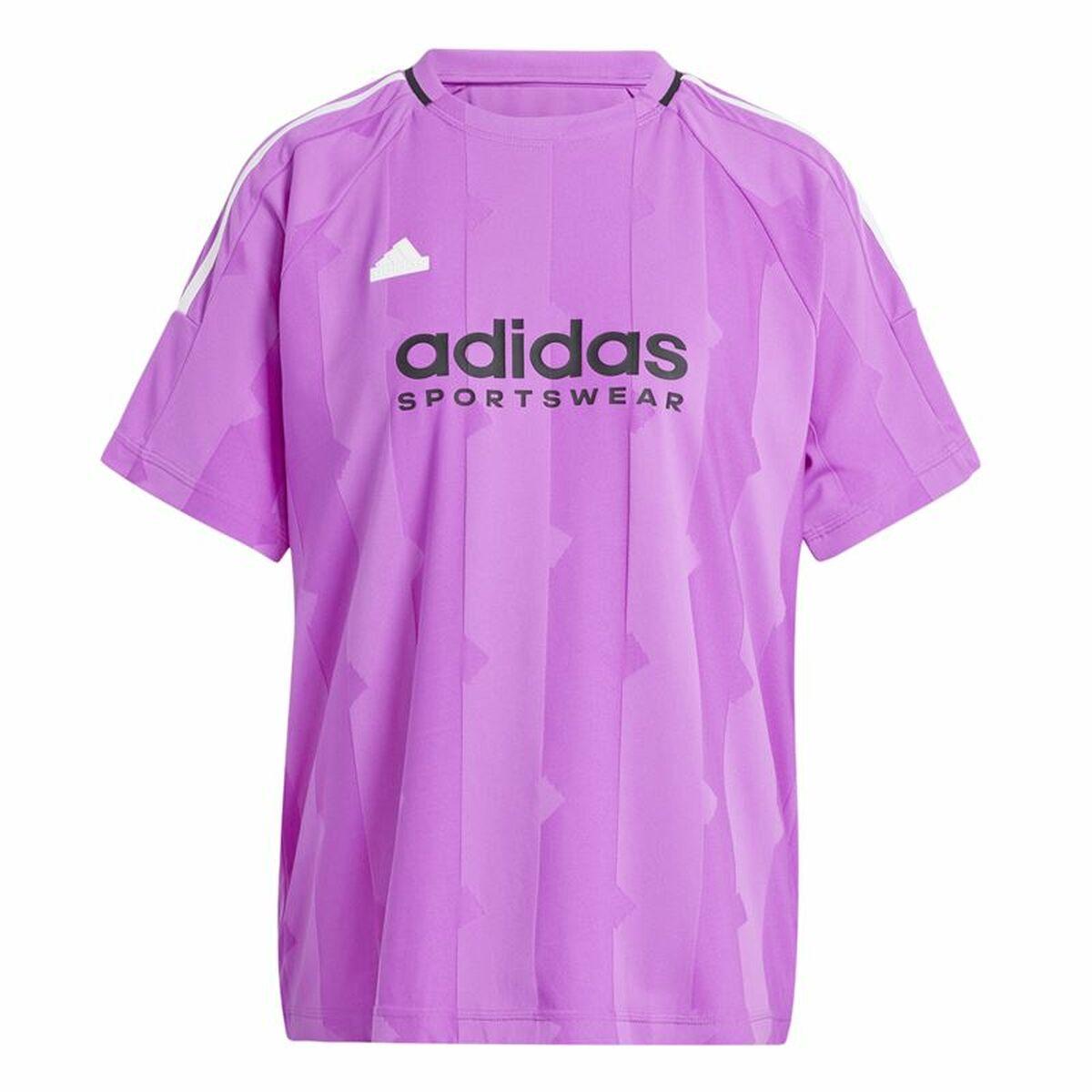 Adidas Tiro Cut 3 kortærmet T-shirt til mænd - Lilla (S)