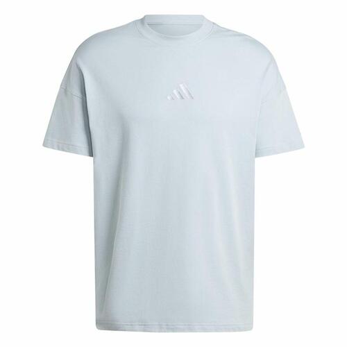 Kortærmet T-shirt til Mænd Adidas All Szn Graphic Blå XL