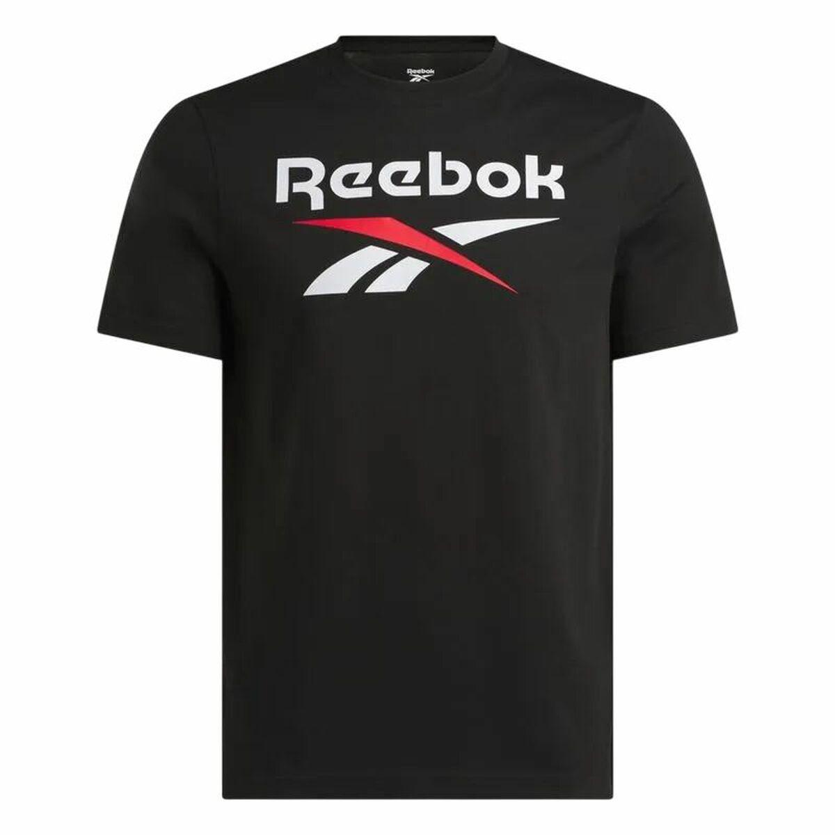 Kortærmet T-shirt til Mænd Reebok Identity Big Sort L