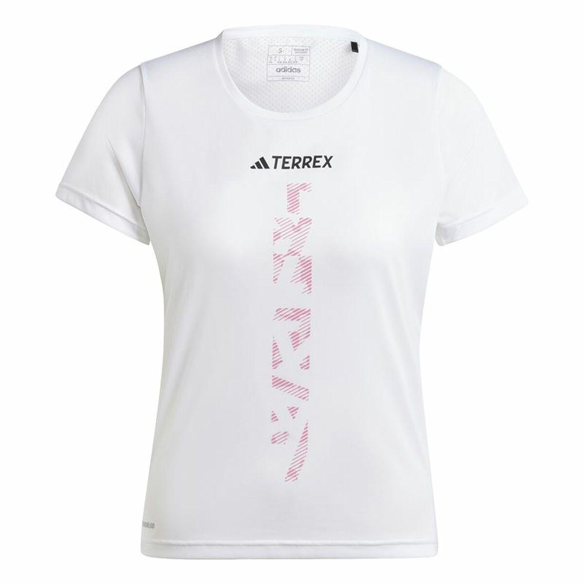 Adidas Terrex Agravic kortærmet T-shirt dame - hvid (L)