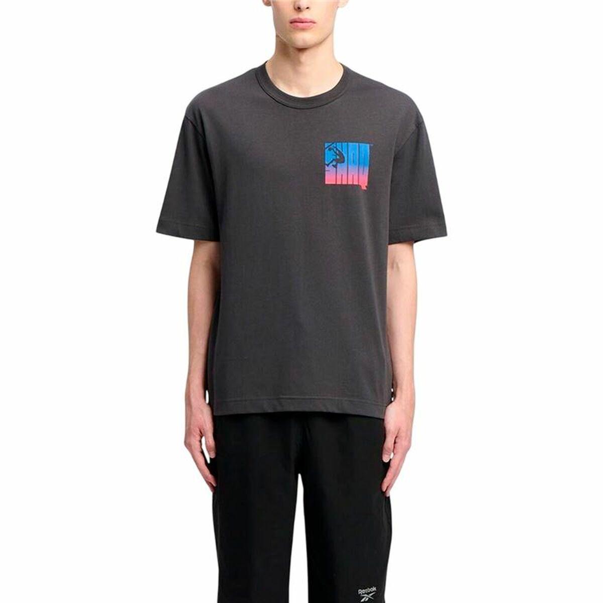 Reebok GS HS Shaq Silo Logo T-shirt til mænd - Sort, XXL