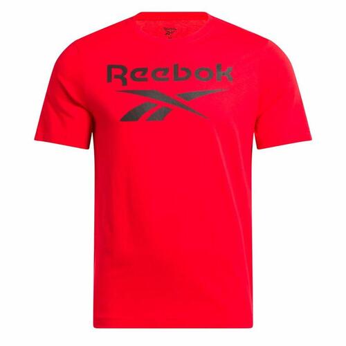 Kortærmet T-shirt til Mænd Reebok Reebok Identity Big Rød XL