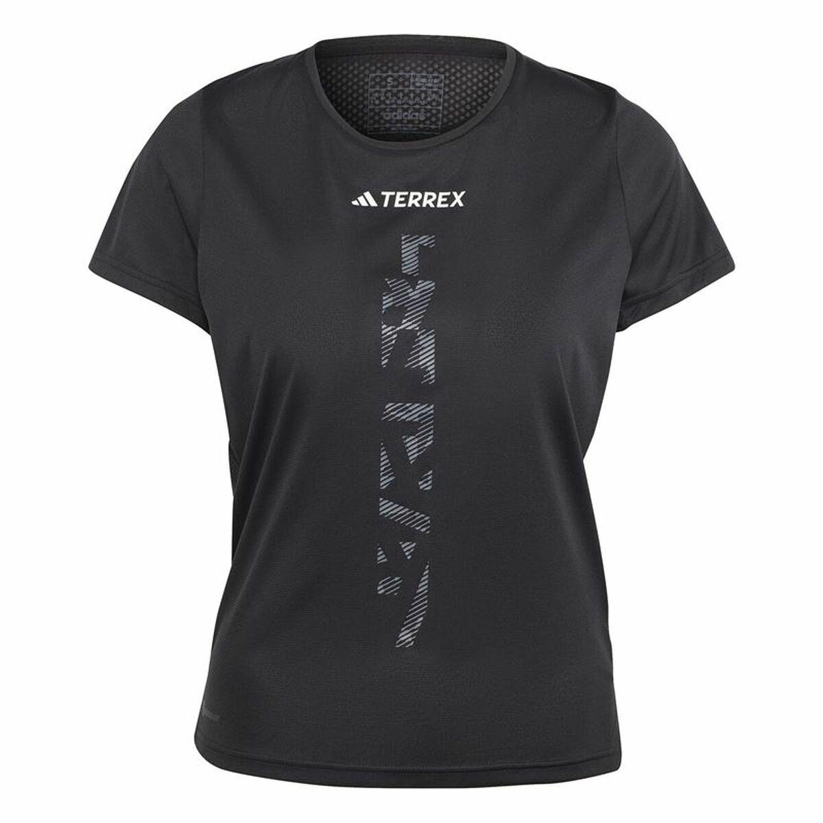 Adidas TERREX Agr kortærmet T-shirt til kvinder - Sort (XS)