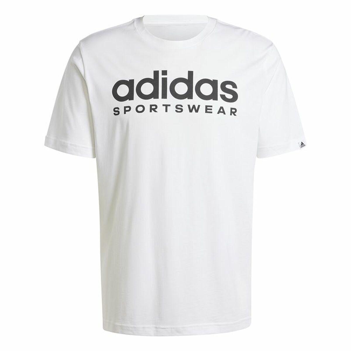 Adidas SPW kortærmet T-shirt til mænd - Hvid (XS)