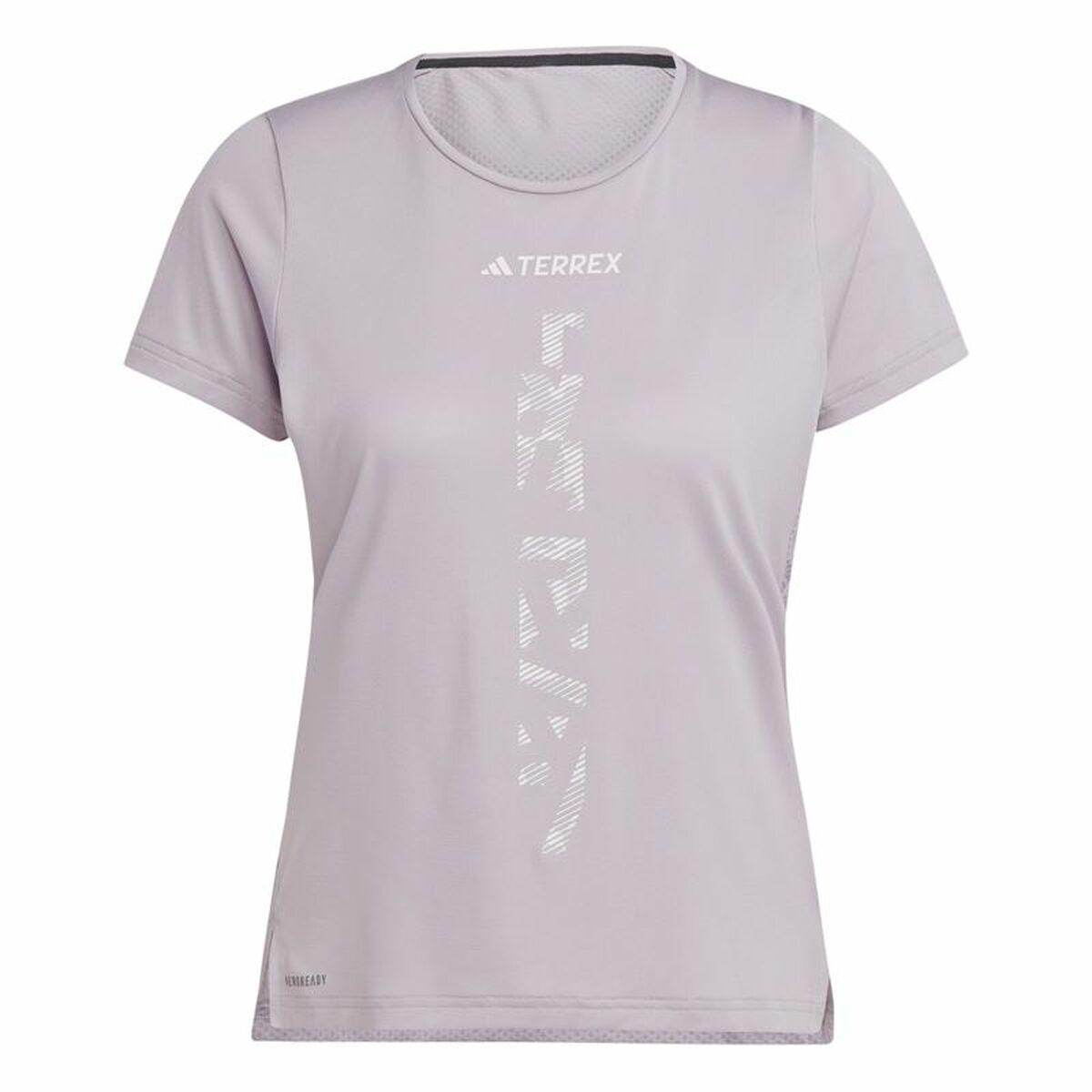 Adidas Terrex Agravic kortærmet T-shirt til mænd - Syren (S)