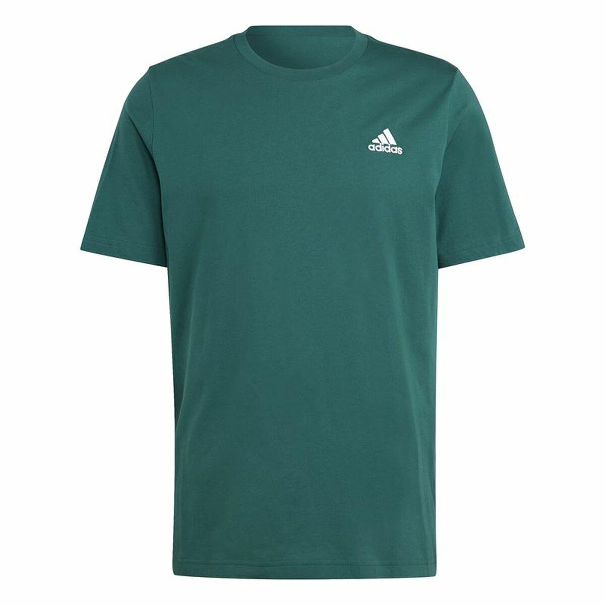 Adidas SL SJ kortærmet T-shirt til mænd - grøn (L)