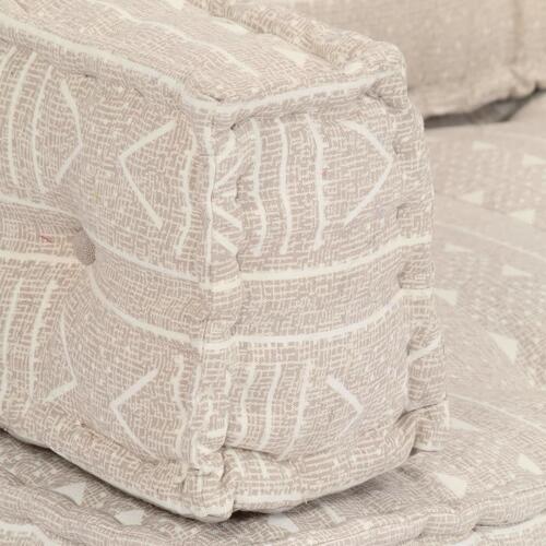 Puf stof beige
