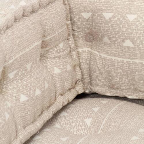 Puf stof beige