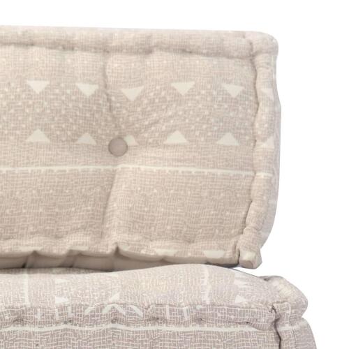 Puf stof beige