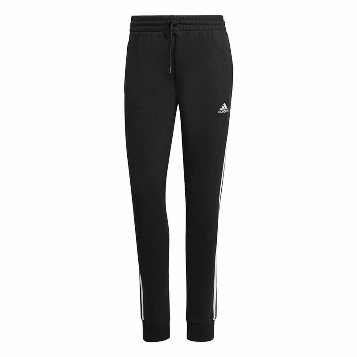 Adidas 3S Ft Cf lange sportsbukser - dame, sort (S)
