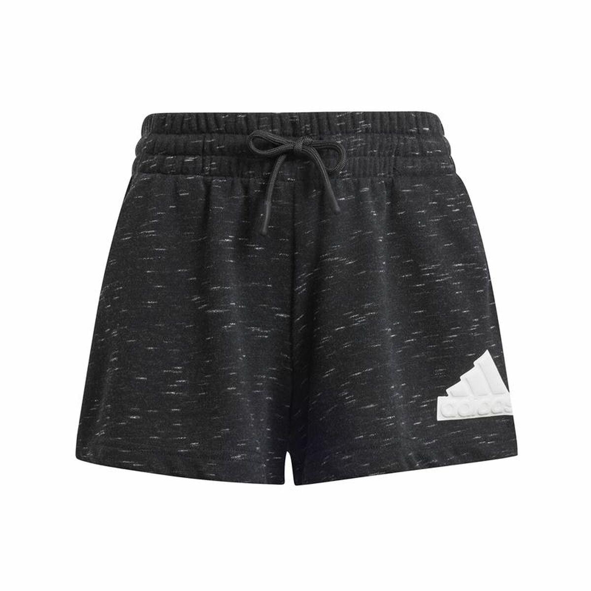 Adidas Future Icons shorts til piger, sort - 13-14 år