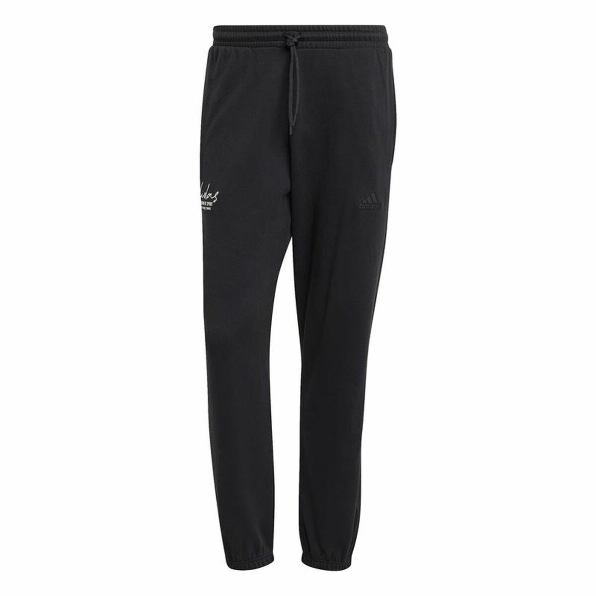 Adidas Brand Love French Terry joggingbukser - Sort (Herre, M)