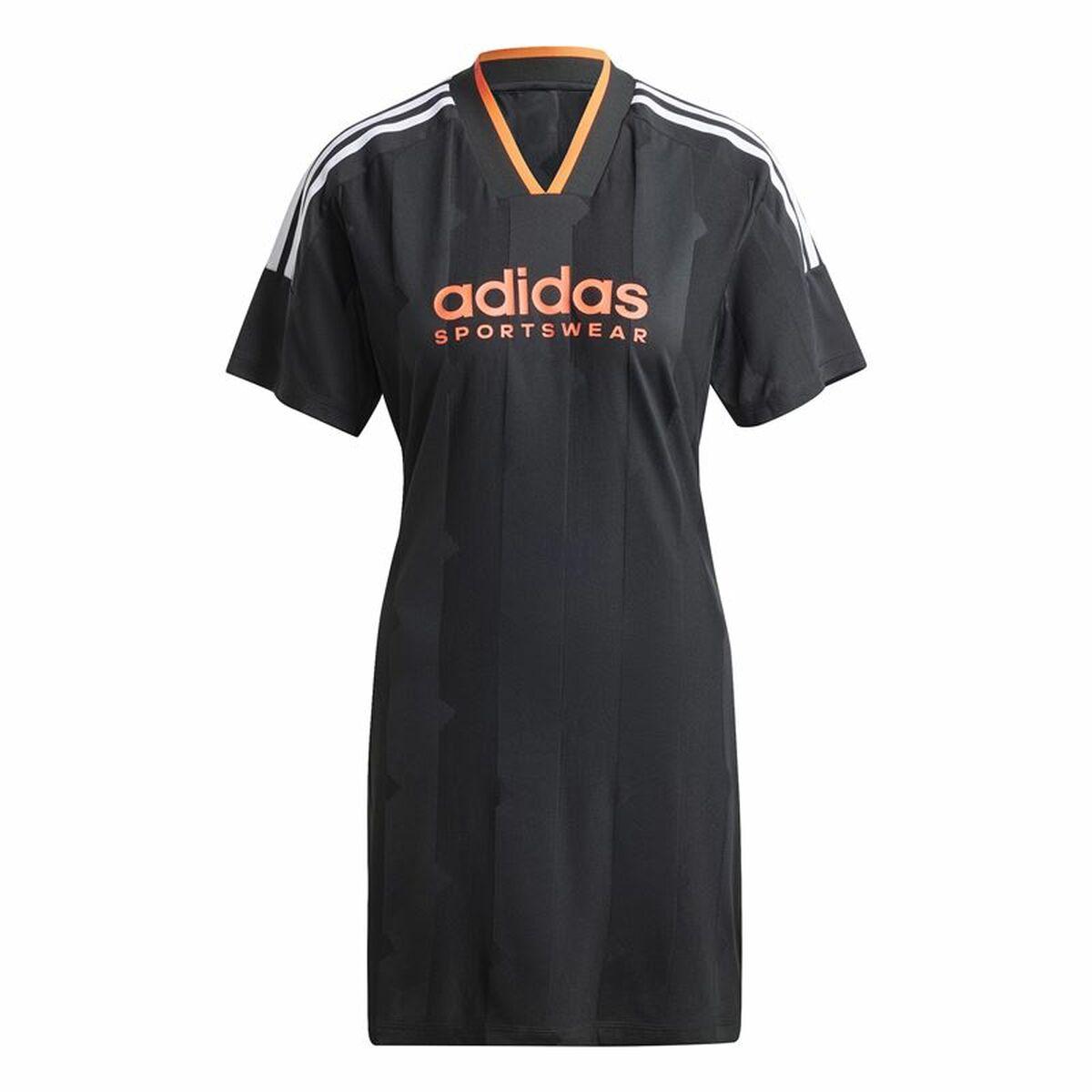 Adidas Tiro kjole med 3 striber, jacquard - Sort (XS)