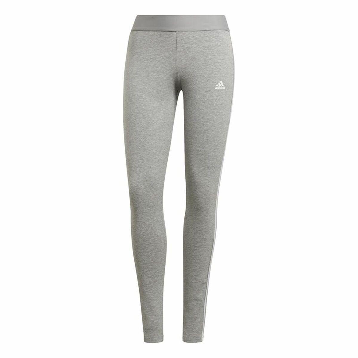 Adidas 3S sportsleggings til kvinder - grå, XL
