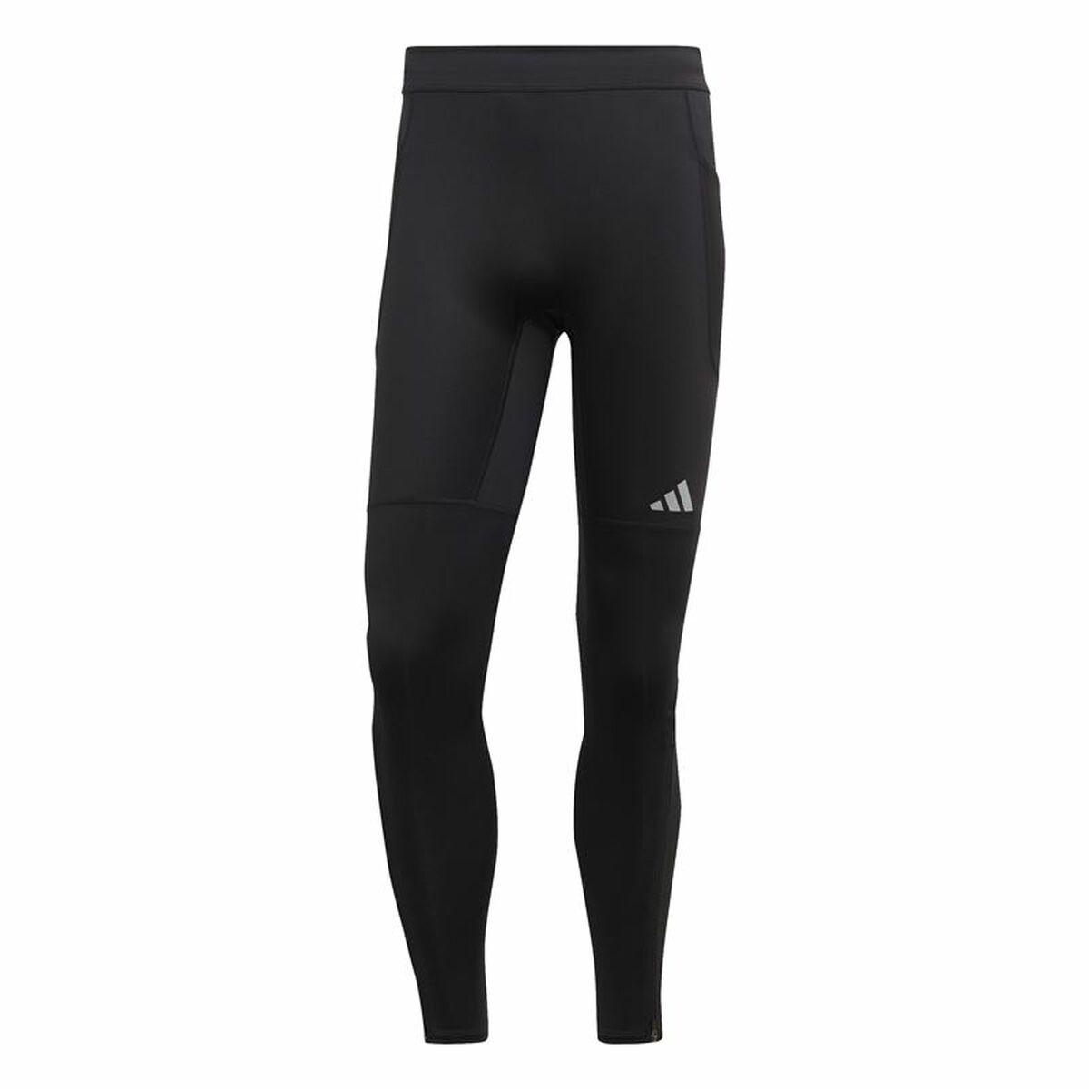 Adidas Saturday sportsleggings til mænd - Sort (M)