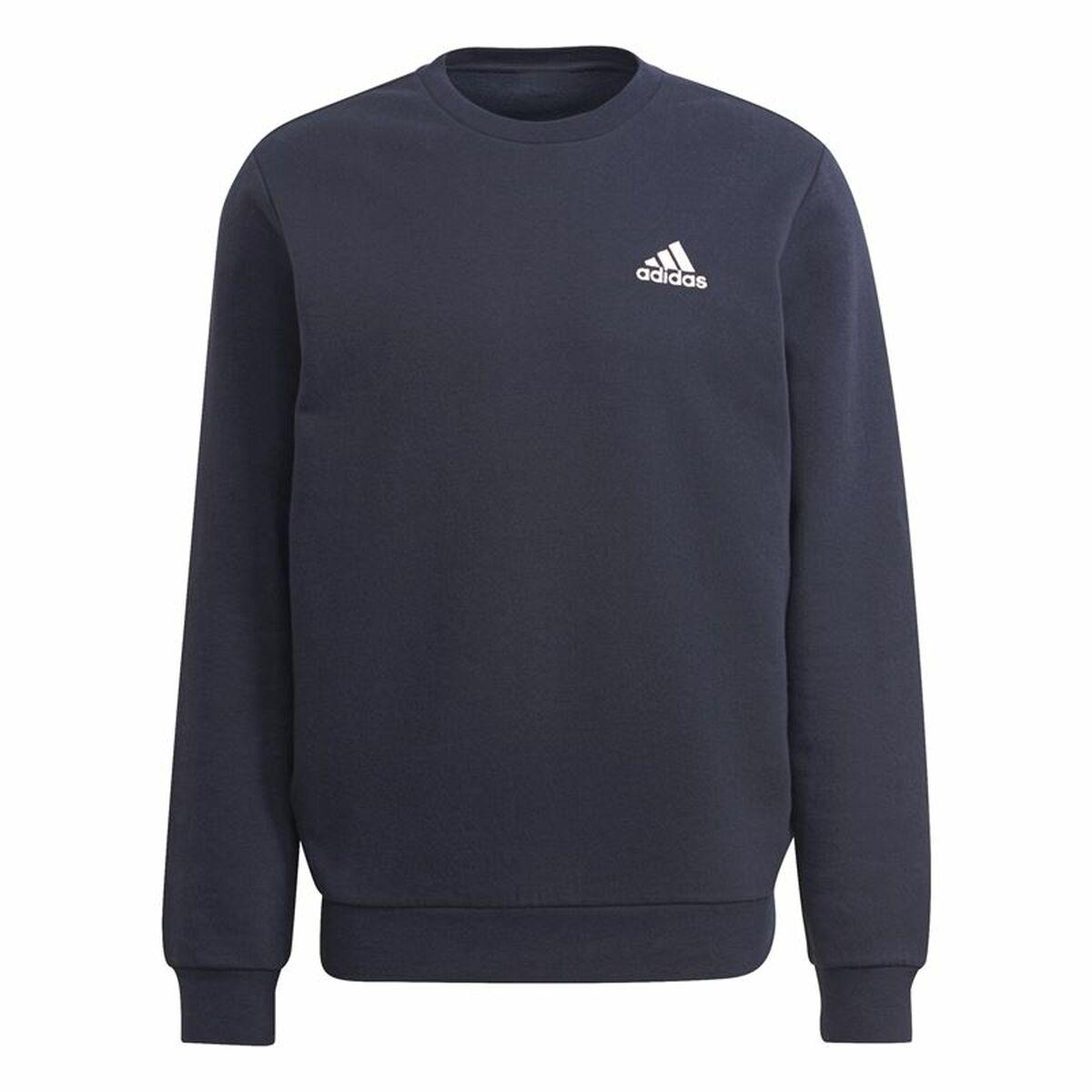 Adidas Feelcozy sweatshirt til mænd - sort (M)