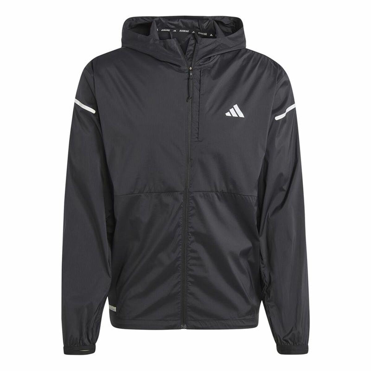 Adidas Ultimate løbejakke til mænd - sort (L)