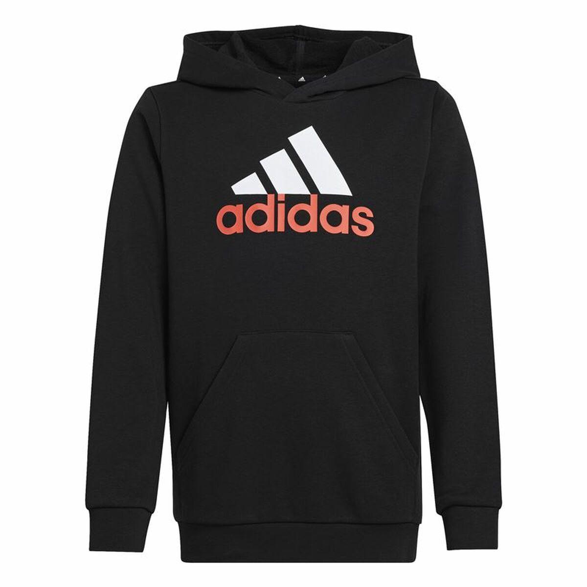Adidas Essentials hættetrøje til piger - sort, 15-16 år