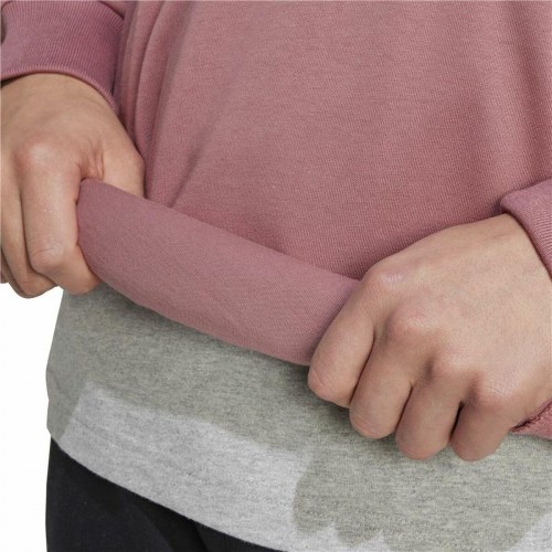 Adidas All Szn Fleece Hoodie herre hættetrøje - Pink, M