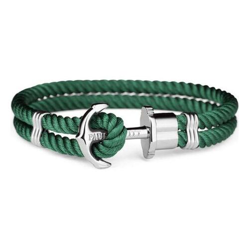 Unisex armbånd Paul Hewitt Grøn 14-15 cm