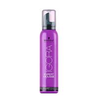 Halvpermanent farvning Igora Expert Schwarzkopf 7-65 Mousse (100 ml)